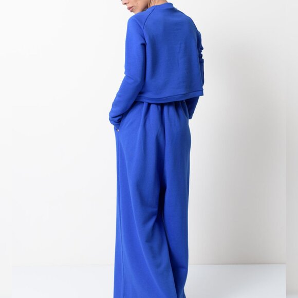 Locker Room Royal Blue Two Piece Tracksuit Set - Picture 2 of 5